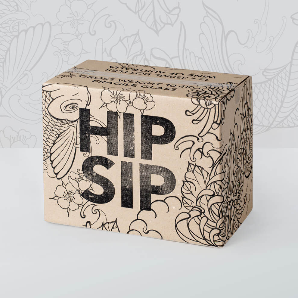 All Saints Hip Sip port packaging